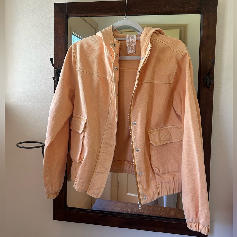 Sadie & Sage Cantaloupe Orange Jacket
